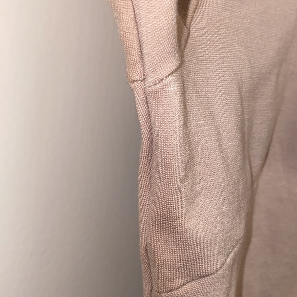 LuLu’s Large Tan Short Sleeve Open Back Midi Dress - Picture 7 of 10